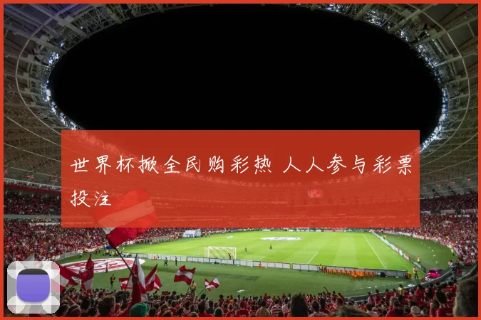 世界杯掀全民购彩热 人人参与彩票投注